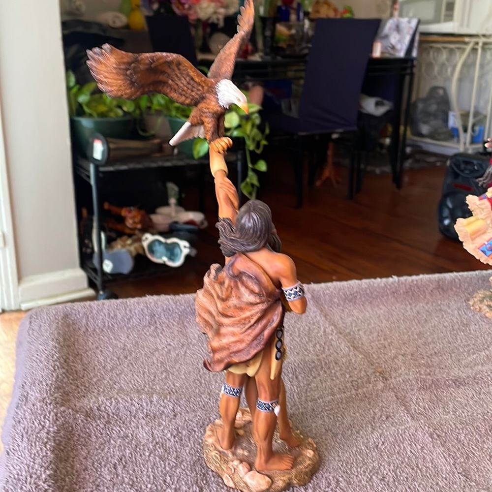 “Vision of Beauty” Natve American Indian sculpture.